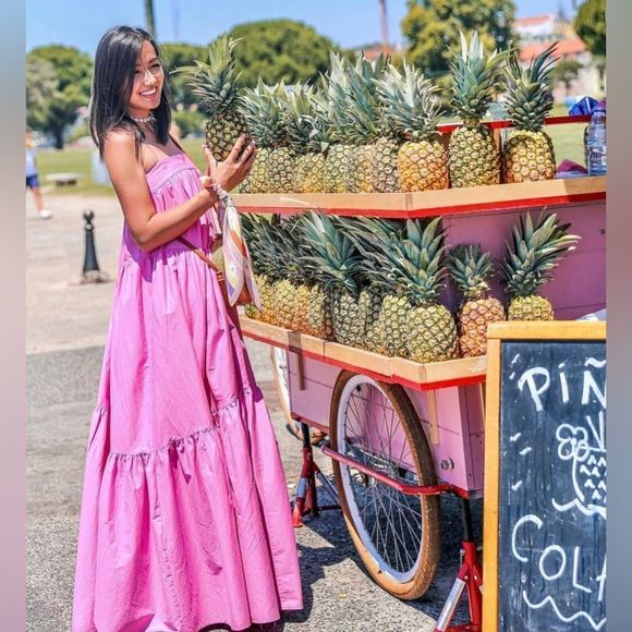 Mango Voluminous Maxi Ruffled Printed Dress - Picture 2 of 7